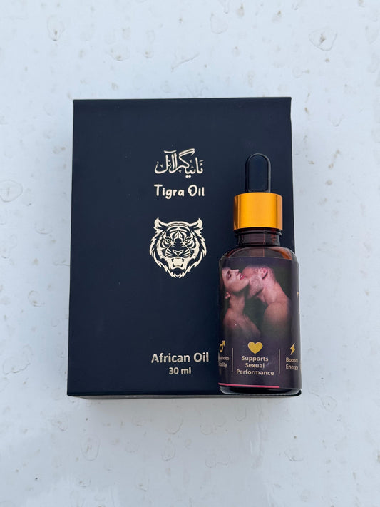Tigra Oil – African Herbal Performance Massage Oil (30ml)