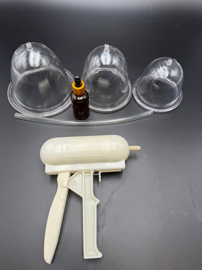 Natural Enlargement Vacuum Pump For Female – 100% Organic Oil Included