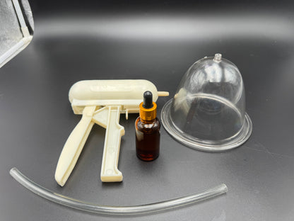 Natural Enlargement Vacuum Pump For Female – 100% Organic Oil Included