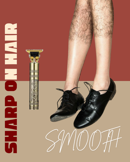 Gold Precision Trimmer – Gentle on Skin, Tough on Hair